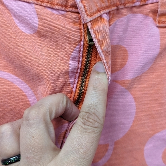 Gap Retro Hawaiian Floral Print Mini Skirt Sz 6 - Picture 6 of 11